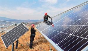 中電建山東一建濟南市第三批光伏扶貧工程商河項目開工建設