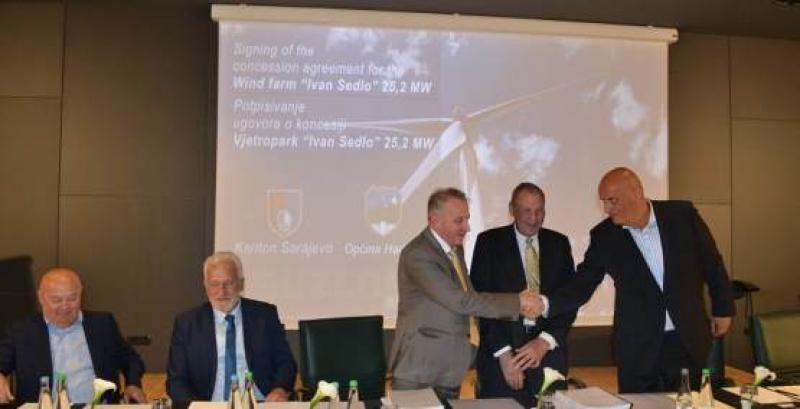 與Suzlon簽署特許經(jīng)營(yíng)協(xié)議，建設(shè)25.2兆瓦風(fēng)電場(chǎng)