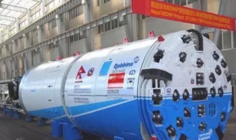 Bhairi Babi Divergence：完成工作的40％，約5公里的隧道隧道礦山