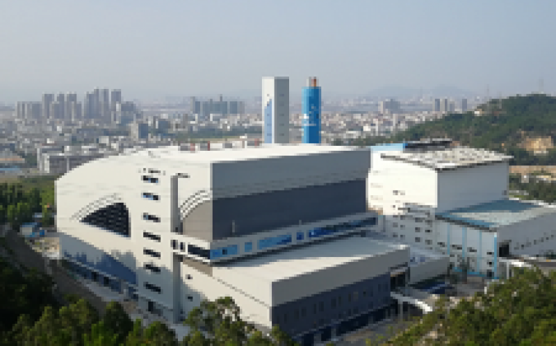廈門垃圾發電二期工程并網發電
