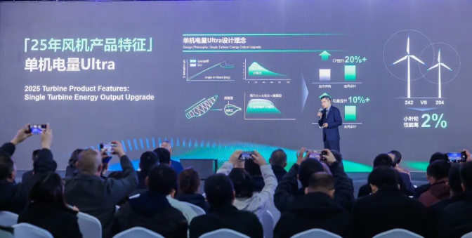 明陽集團推出新一代中速緊湊半直驅產品及50MW漂浮式風電機組