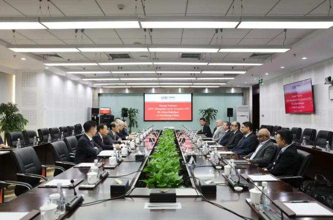 喬旭斌會見沙特阿爾朱美亞電力水務公司執(zhí)行CEO Adnan Buhuliga