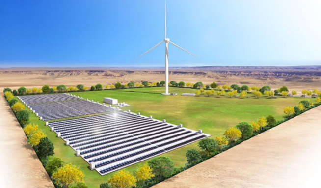 東芝在沙特測試風能太陽能電池混合供電系統(tǒng)